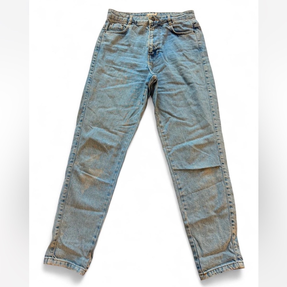 Classic Blue Straight Leg Jeans